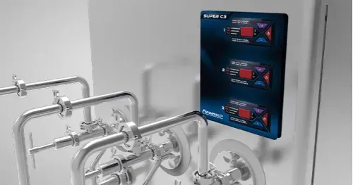 Super C3 - Máquina triple de producción continua para helados de 3 sabores