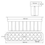 MOLD BOMBOM CORACAO 11 ML 18F - "000.126"-1745958828365