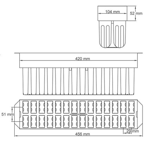 48-ML 26-CAVITY MINI-EXTRUDED MOLD