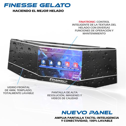 Finesse Line - Máquina de producción de helados y helados de primera calidad