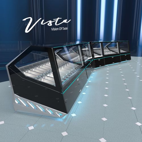 Vista - Vitrina para helados y helados