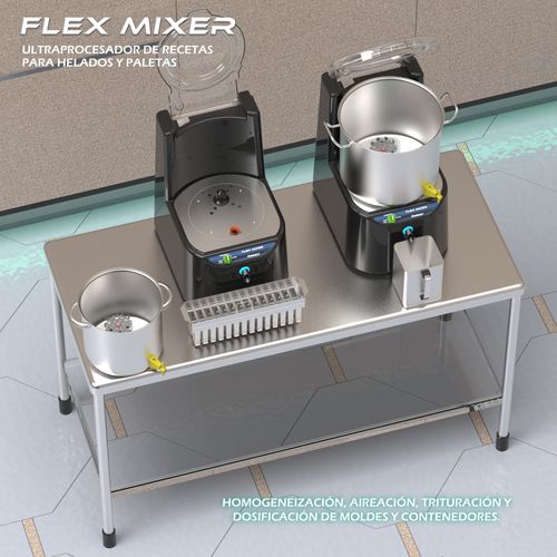 Flex Mixer - Mezclador de Helados y Paletas Artesanales
