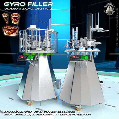 Gyrofiller - Máquina de Envasado Para Helados