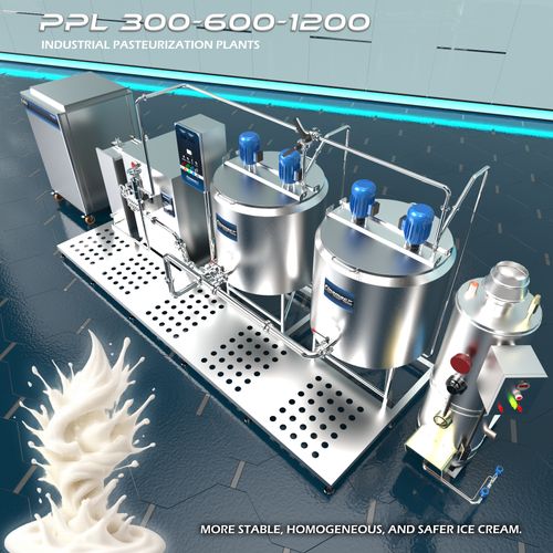 PPL 300/600/1200 - Ice Cream Pasteurization Plants