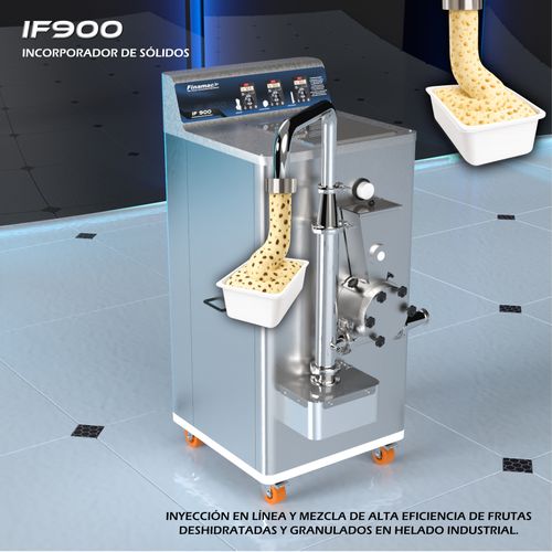 IF 900 - Incorpore frutas e ingredientes sólidos al helado