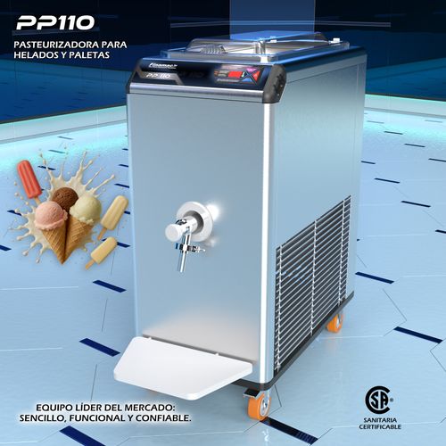 PP 110 - Pasteurizador de alta eficiencia para helados y palets