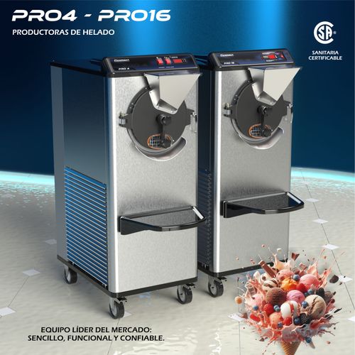 Pro 16 - Máquina de producción de hielo y açaí