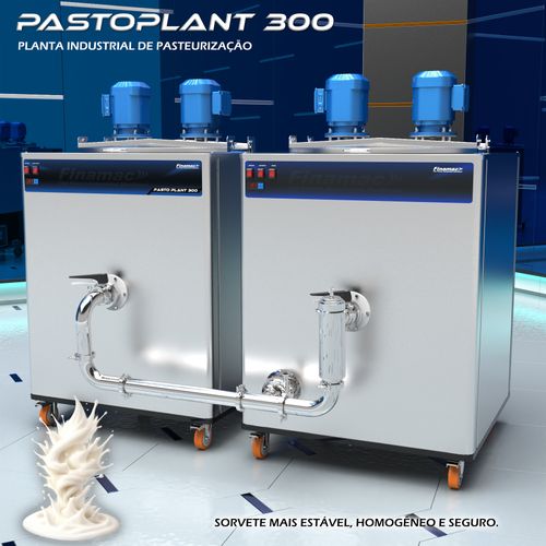 PASTO PLANT 300 – Sistema Pasteurizador Para Sorvetes