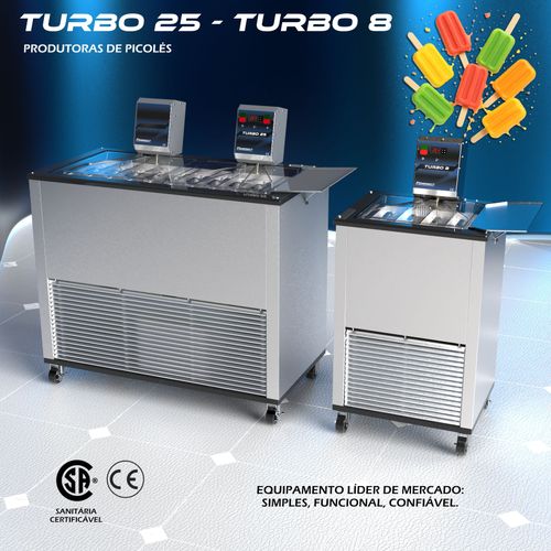 Turbo 25 - Máquina Produtora de Picolé Artesanal