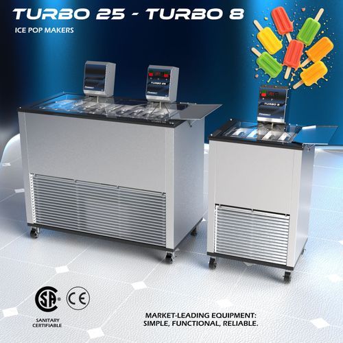 Turbo 25 - Artisanal Ice Pop Producers Machine