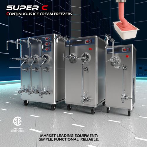 Super C - Continuous Freezer For Ice Cream Production