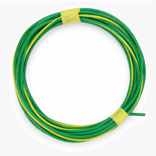 CABLE ELÉCTRICO FLEXIBLE DE 2,50 MM VERDE/AMARILLO