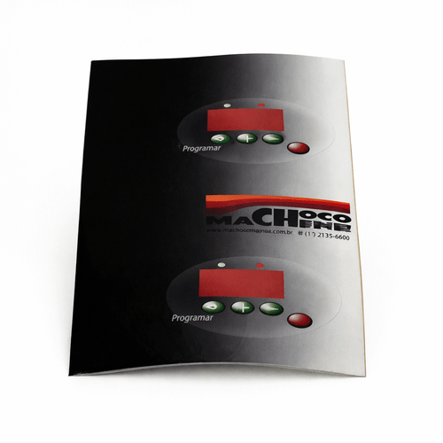 ADESIVO POLICARBONATO CAIXA ELETRICA CHOCOMACHINE RV01